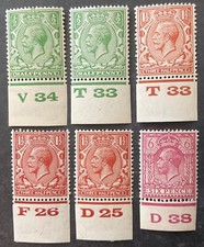 George 1912 stamps for sale  BRENTWOOD