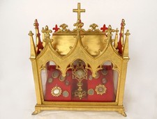 Châsse reliquaire bois d'occasion  Tréguier