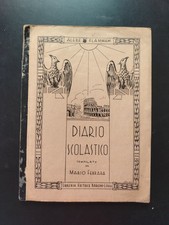 Diario scolastico compilato usato  Colle di Compito