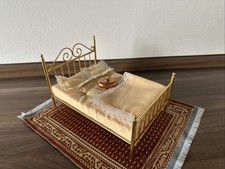 Messingbett teppich puppenhaus gebraucht kaufen  Norderstedt