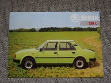 Skoda 130 prospekt gebraucht kaufen  Oberhausen