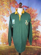 Camisa de comerciantes de algodão Springboks World Cup 1995 África do Sul. Masculino Reino Unido tamanho XL comprar usado  Enviando para Brazil