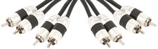 Cabo amplificador Stinger SI8420 carro estéreo audiófilo série 8000 4 canais 20 pés Rca comprar usado  Enviando para Brazil