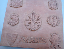 Insignes sculpture bois d'occasion  Lescar