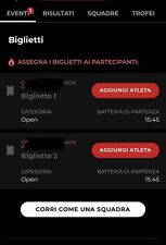 Biglietti spartan race usato  Collegno
