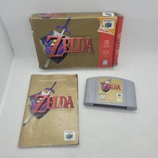 Legend of Zelda Ocarina of Time Nintendo 64 N64 autêntico com caixa e manual comprar usado  Enviando para Brazil