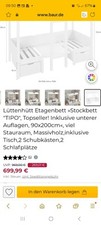 Hochbett tisch umbaubar gebraucht kaufen  Freisen