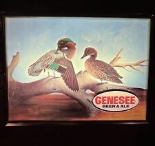 Placa de luz vintage GENESEE BEER 3D Patos caixa de sombra barra veja fotos! comprar usado  Enviando para Brazil