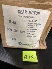 Capacitor Franklin Gear Motor Perm Split modelo 6505541700 115V 1/4 HP 43 RPM comprar usado  Enviando para Brazil