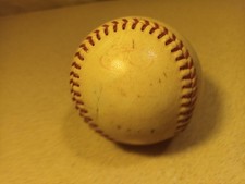 Vintage leather baseball for sale  NEWTON-LE-WILLOWS