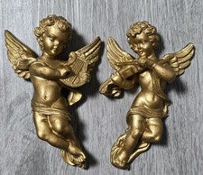 Pair rococo cherubs for sale  ST. AUSTELL