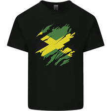 Torn jamaican flag for sale  COVENTRY