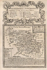 'The West Riding of York-Shire'. Mapa do condado por OWEN & BOWEN. Yorkshire 1753 comprar usado  Enviando para Brazil