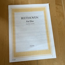 Klaviernoten elise beethofen gebraucht kaufen  Aschaffenburg