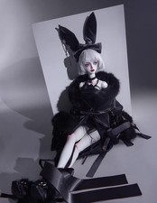 Dollzone black rabbit for sale  Flushing