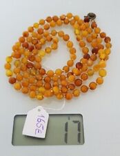 102cm COLLAR DE CADENA DE ÁMBAR NATURAL ANTIGUO Ámbar Ámbar Ámbar Ámbar Ámbar         segunda mano  Embacar hacia Mexico