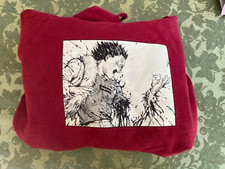 Moletom com capuz Supreme AKIRA com logotipo caixa de braço vermelho M médio anime FW17 comprar usado  Enviando para Brazil