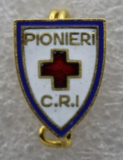 Distintivo pins pionieri usato  Sarzana