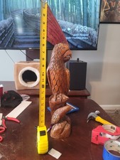 Vtg hand carved for sale  Columbia