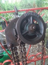Vintage block tackle for sale  MACCLESFIELD