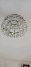 Ancien lustre plafonnier d'occasion  Longué-Jumelles