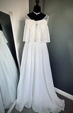 Size ivory lace for sale  CHESTERFIELD