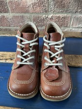 Kickers brown leather for sale  LOUGHBOROUGH