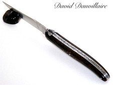 Laguiole bouleau ciselé d'occasion  Saint-Chély-d'Aubrac