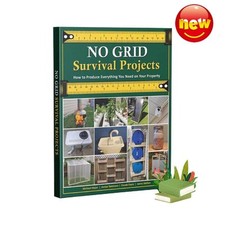 No Grid Survival= Book-HowtoProduce Everything You Need on Your Property-A5-Size comprar usado  Enviando para Brazil