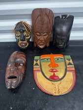 african hand mask carved 5 for sale  Federal Way