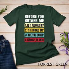 Tecnologia da Informação engraçada, Suporte Técnico Gift T-Shirt Unisex T-shirt, usado comprar usado  Enviando para Brazil