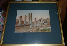 Tableau rare aquarelle d'occasion  Bardos