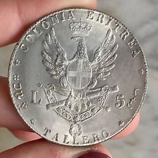Eritrea lire 1891 usato  Portici