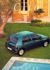 Catalogue brochure Renault Clio 10/1995 Allemagne Deutschland comprar usado  Enviando para Brazil