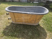 Ancien baignoire zinc d'occasion  Pont-sur-Yonne