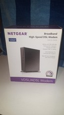 Módem de banda ancha de alta velocidad NETGEAR DM200-100NAS DSL VDSL probado funciona segunda mano  Embacar hacia Mexico