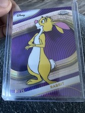 Refrator de onda roxa 2025 Topps Chrome Disney Rabbit #145 /75, usado comprar usado Refrator de onda roxa 2025 Topps Chrome Disney Rabbit #145 /75, usado comprar usado  Enviando para Brazil