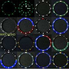 Inserção de moldura de relógio plana cerâmica azul vermelha 38 mm para GMT Submariner Daytona SKX007 comprar usado  Enviando para Brazil