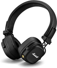Fones de ouvido Bluetooth sem fio Marshall MAJOR IV graves pesados dobráveis - Preto comprar usado  Enviando para Brazil