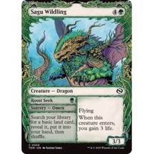 Sagu Wildling (vitrine) X4 M/NM Magic: The Gathering MTG Tarkir: Dragonstorm comprar usado  Enviando para Brazil