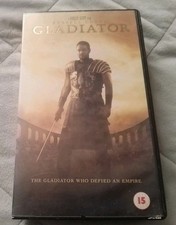 Gladiator vhs video for sale  NEWPORT