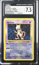 Shadowless Mewtwo #10 Holo Raro - 1999 Conjunto Base Inglês - CGC 7.5 comprar usado  Enviando para Brazil