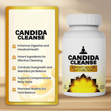 Candida Cleanse 60 cápsulas - Suporte intestinal e cólon, ervas naturais para intestino comprar usado  Enviando para Brazil