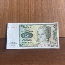 Deutsche mark banknote gebraucht kaufen  Schwindegg