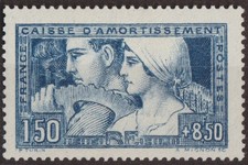 Timbre caisse amortissement d'occasion  Le Château-d'Oléron