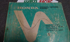 Catalogo ricambi honda usato  Cagliari