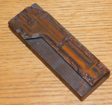 Vintage plaque impression d'occasion  Saint-Louis