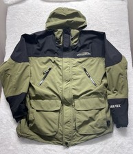 Jaqueta masculina Bass Pro Shops Gore Tex Rain Gear GG e calça XL babadores comprar usado  Enviando para Brazil