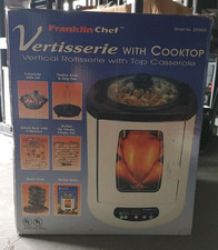 Franklin Chef SR3600 Vertisserie Plus Rotisserie Vertical com Caçarola Superior comprar usado  Enviando para Brazil