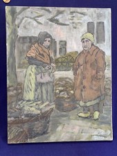 Vintage signed oil for sale  Syracuse